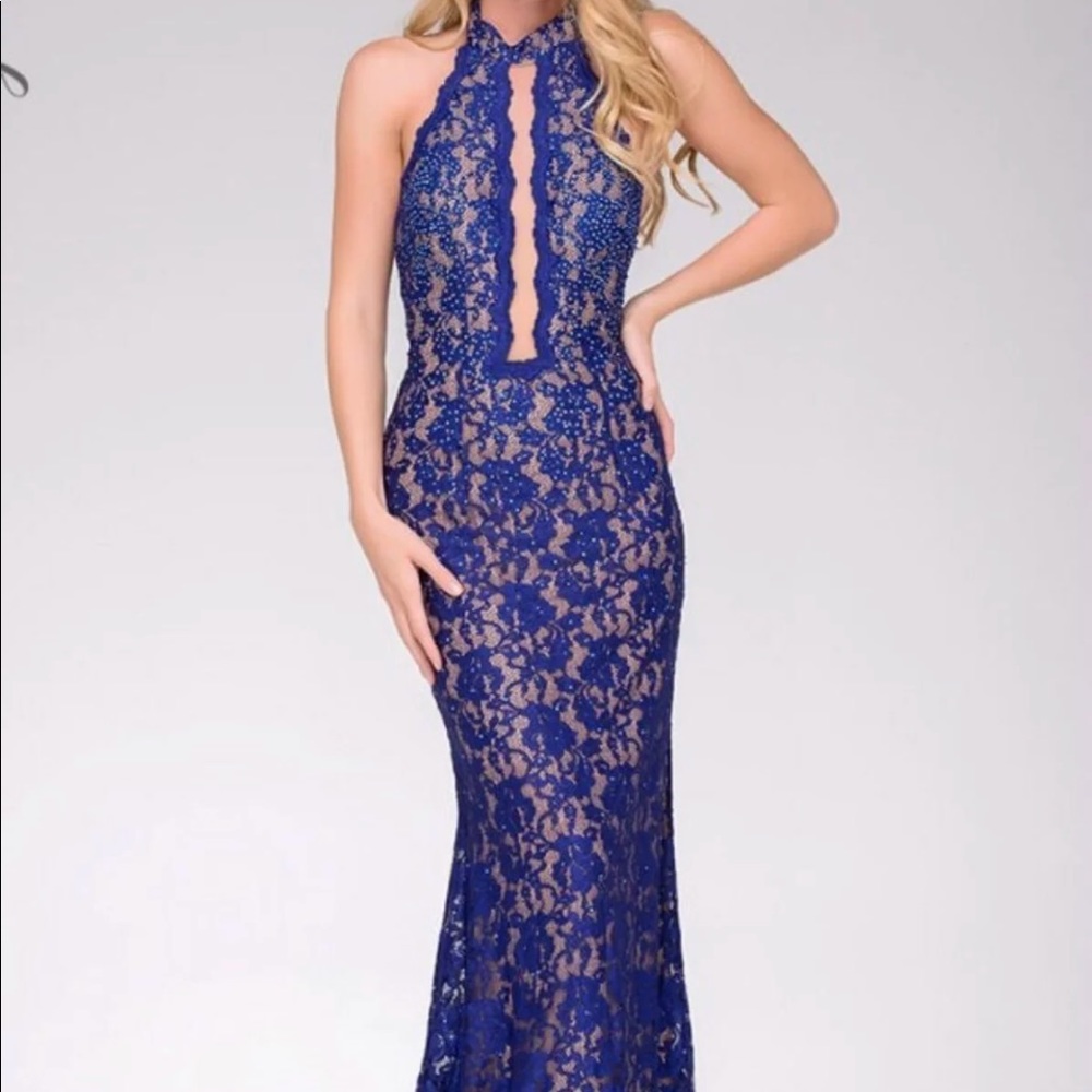 Jovani Royal Blue Prom Dress